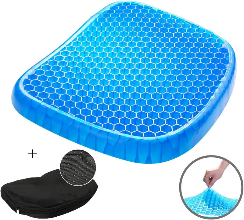 Almofada OrtoGel Pro – Suporte Ergonômico com Duplo Gel Refrescante