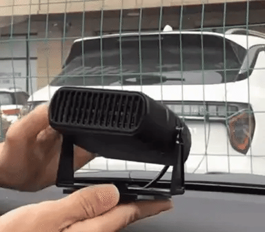 ClimaCar 2 em 1 – Ventilador e Aquecedor Portátil para Carro