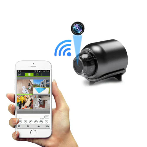 SpyCam 4K Pro – Mini Câmera Ultra HD com Visão Noturna