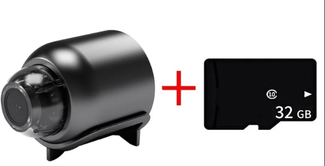 SpyCam 4K Pro – Mini Câmera Ultra HD com Visão Noturna