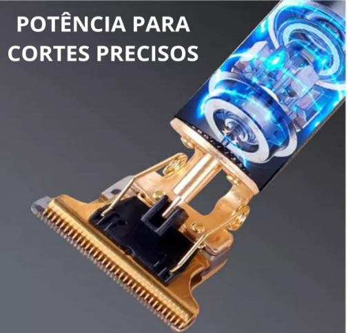 CortaFácil Retro T9 – Máquina de Cortar Cabelo Dragão