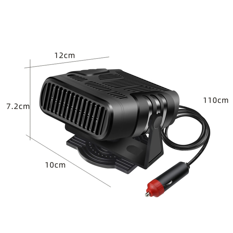 ClimaCar 2 em 1 – Ventilador e Aquecedor Portátil para Carro