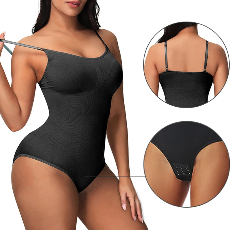 SculpFit – Body Modelador de Alta Compressão com Efeito Cinturinha