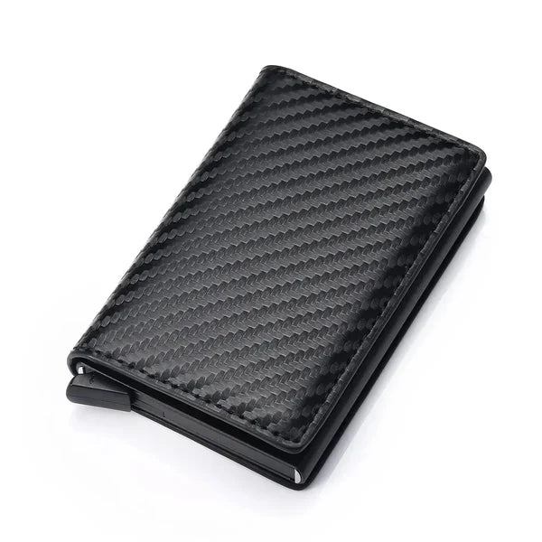 Carteira SlimGuard RFID – Porta Cartões  com Bloqueio Anti-Rastreamento