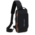 Mochila Slim Safe USB – Anti-Furto com Senha e Porta de Carregamento