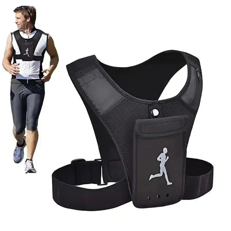 Colete Trail Runner Pro – Multi-Bolsos e Alta Performance