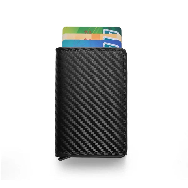 Carteira SlimGuard RFID – Porta Cartões  com Bloqueio Anti-Rastreamento