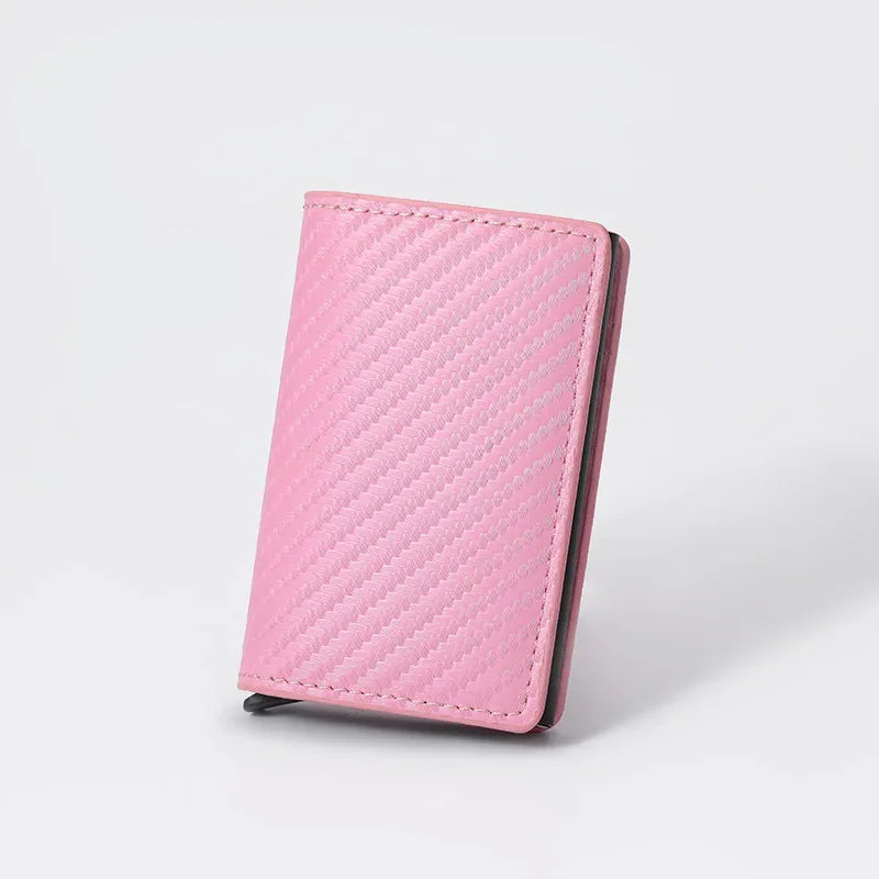 Carteira SlimGuard RFID – Porta Cartões  com Bloqueio Anti-Rastreamento