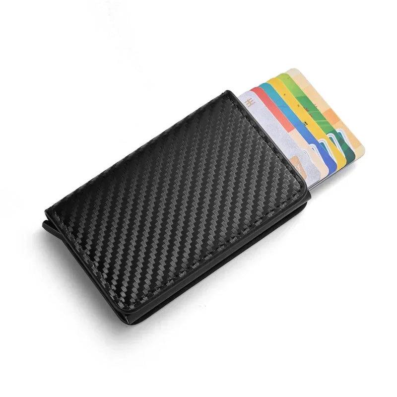 Carteira SlimGuard RFID – Porta Cartões  com Bloqueio Anti-Rastreamento