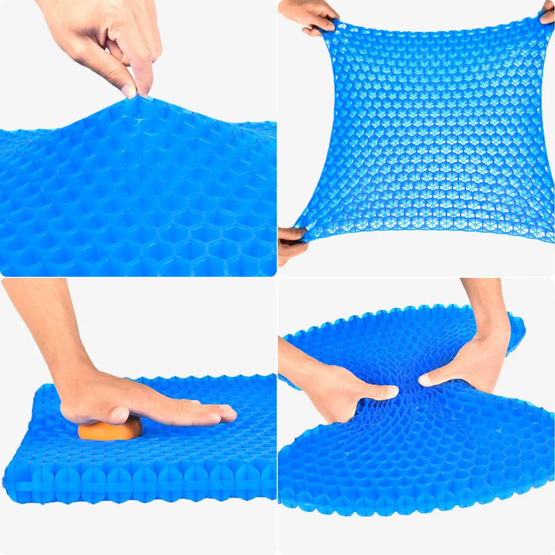Almofada OrtoGel Pro – Suporte Ergonômico com Duplo Gel Refrescante