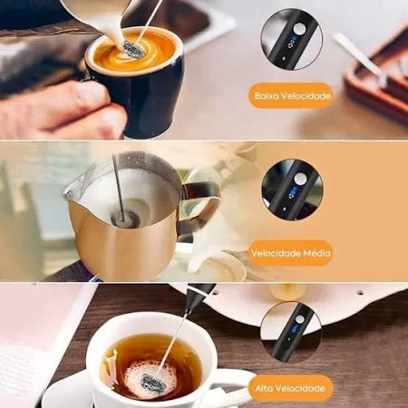 FoamerX – Batedor Elétrico Portátil USB